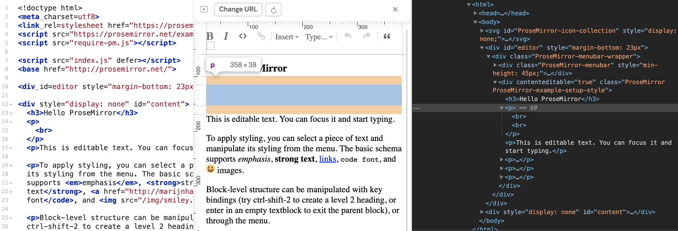 Hard_break From Basic Schema Creates Two Nodes - Show - Discuss.ProseMirror